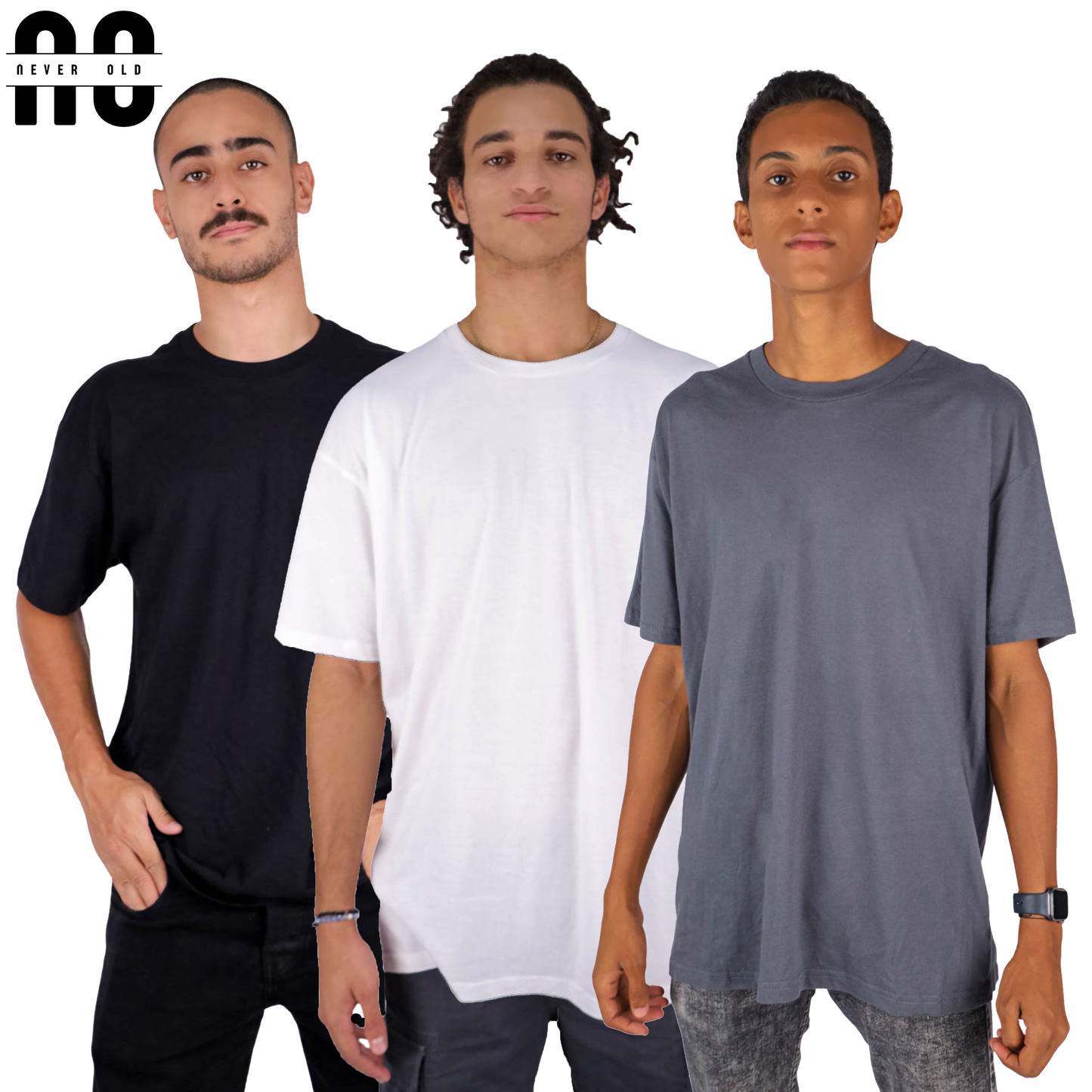 Crew Neck T-Shirt 3-Pack