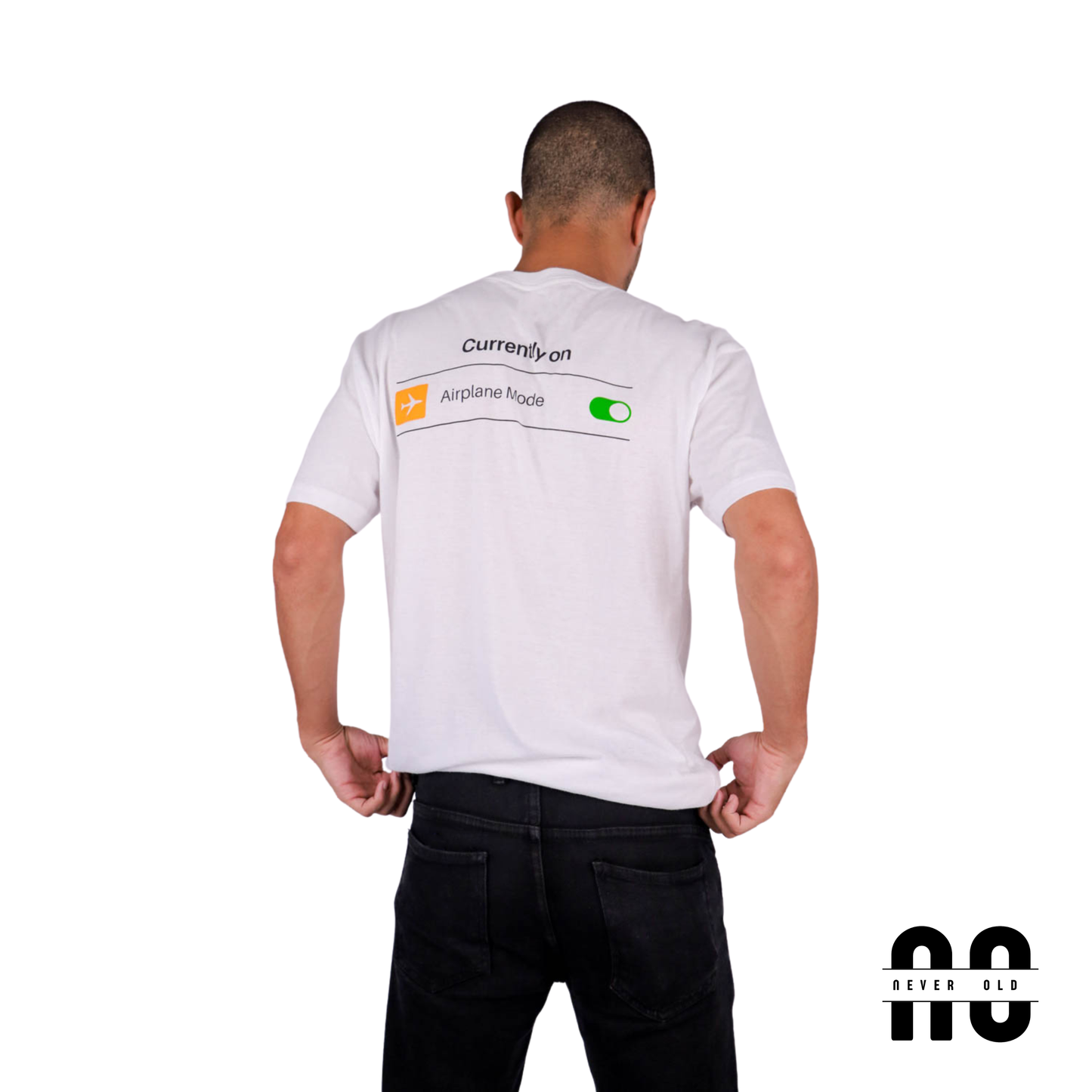 (Currently On) Printed Round Nick T-shirt - White