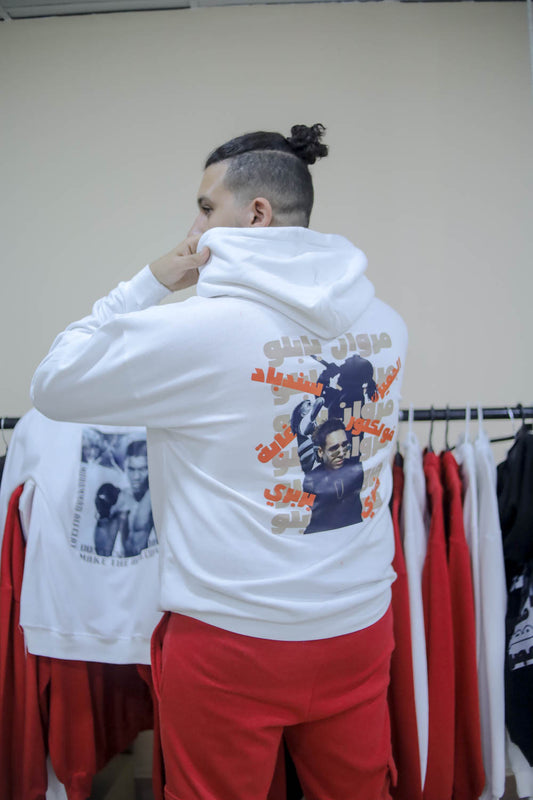 Marwan Pablo hoodie - white