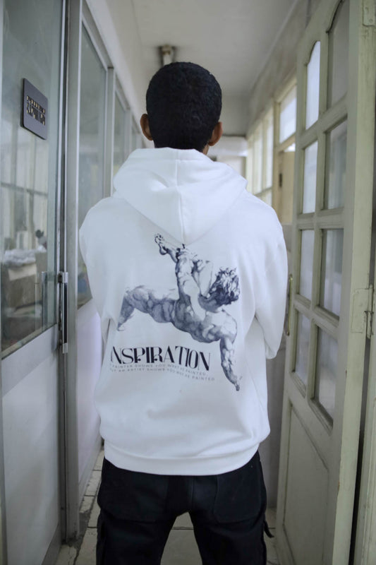 Inspiration hoodie - white