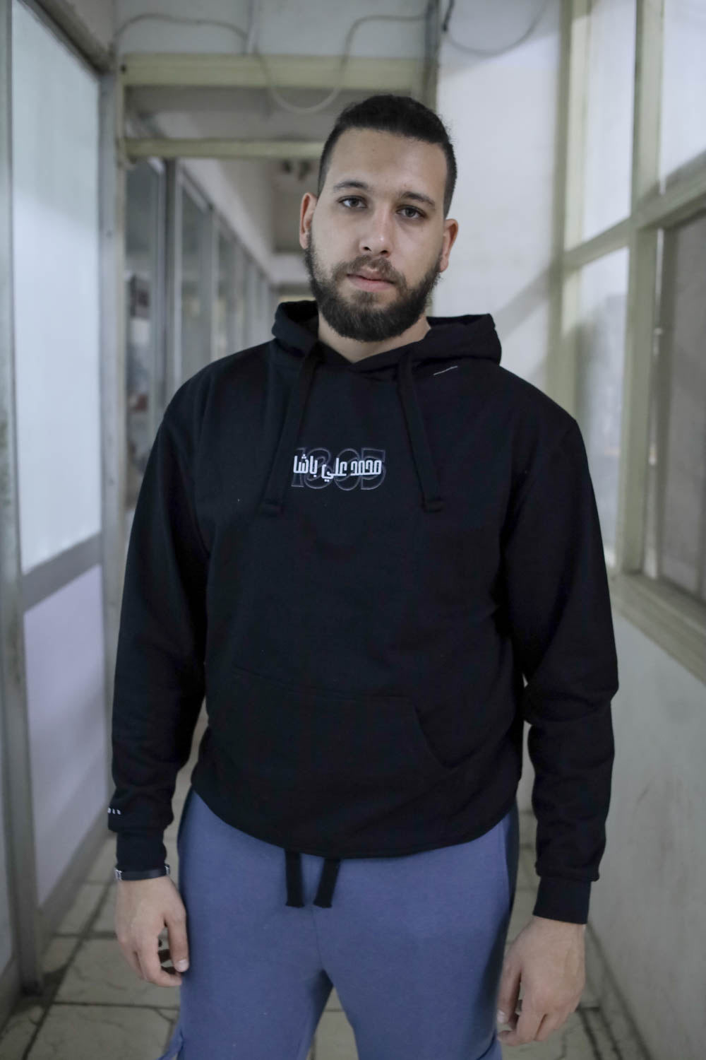 Mohamed Ali Basha hoodie - black