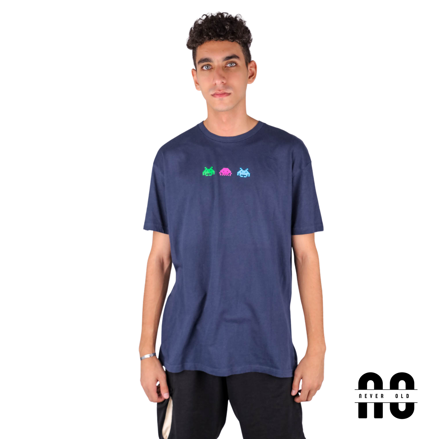 Game Printed Round Nick T-shirt