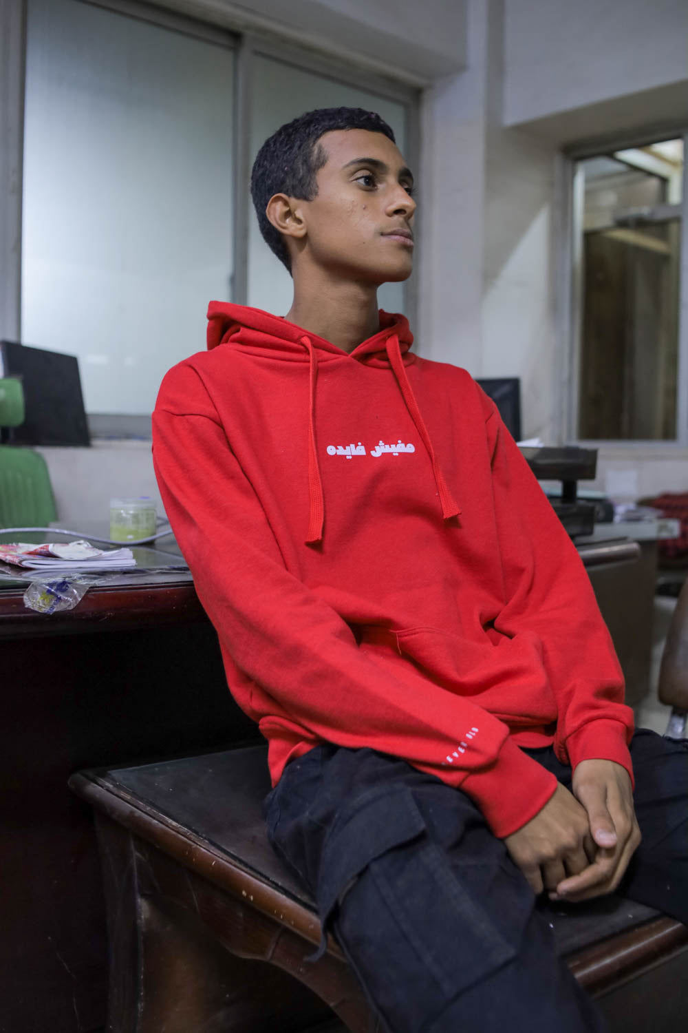 Mafish Fayda hoodie - red