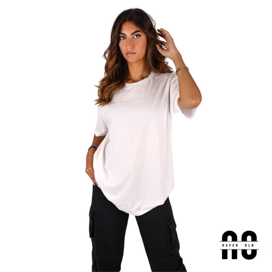 UP GRADE YOUR BRAN WHITE - glow in the dark print