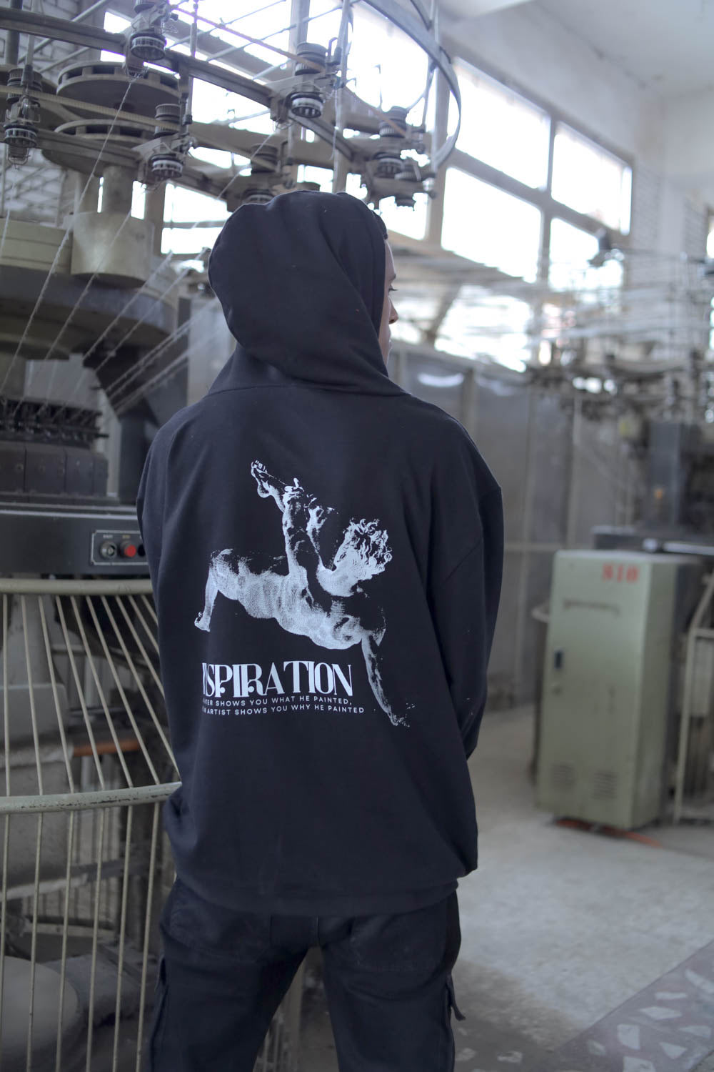 Inspiration hoodie - black