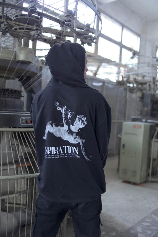 Inspiration hoodie - black